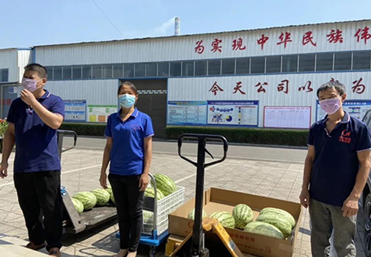 888游戏集团大厅集团组织开展夏日送清凉系列活动